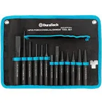  14 Piece Punch/Chisel/A<wbr/>lignment Tool Set, Including Pin Punch, Center 14-Piece