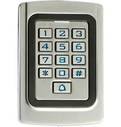 Sup Reform IP68 Waterproof Universal 12V 24VDC Metal Case Digital Wired Keypad