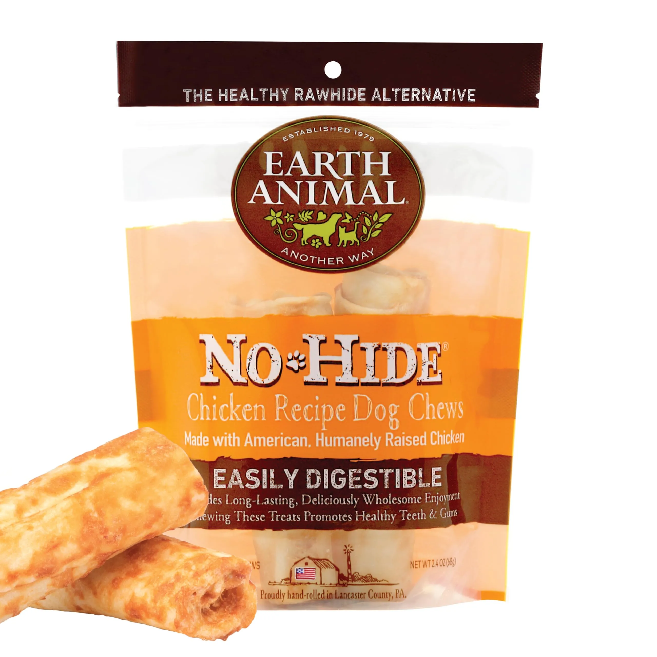 Earth Animal No Hide Chicken Chews Dog Treats