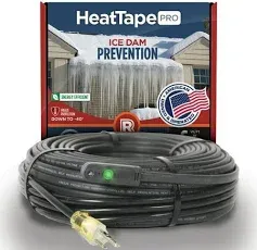 Radiant Solutions Heat Tape PRO Self-Regulatin<wbr/>g Heat Cable 50 Feet