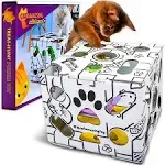 Sliders – Puzzle Toy for Indoor Cats – Treat Box Interactive Maze – Enrichment Feeder – Best Cat Toy Ever!