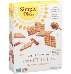 Simple Mills Honey Cinnn Sweet Thins 14Oz