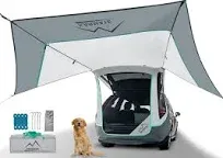 SUV Tailgate Tent with Three Sides Awning Shade &amp; Transmittance SUV TENT