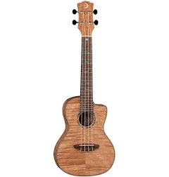 Luna Uke High Tide Exotic Mahogany Concert Ukulele Walnut Fretboard w/ Gig Bag