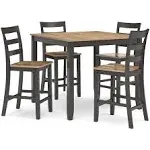 Ashley Gesthaven Counter Height Dining Table and 4 Barstools (Set of 5)