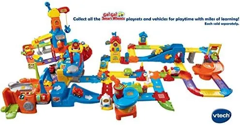 VTech Go! Go! Smart Wheels Choo-Choo Train Playset, multicolor