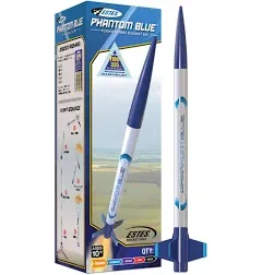 Estes 2483 Phantom Blue Flying Model Rocket