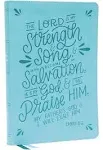 NKJV, Thinline Bible, Verse Art Cover Collection (#7933T - Teal Leathersoft)