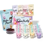 Thoughtfully Gourmet, Mini Boba Party Set, Makes 16 Tasting Portions of Bubble Tea - One Size