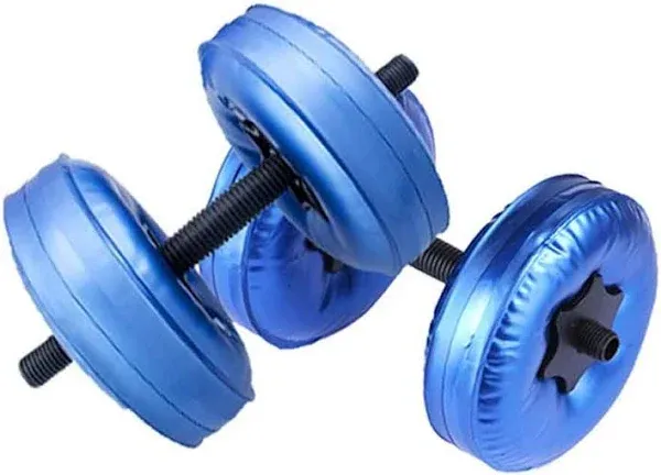 CfoPIRyx 2Pcs/Set Portable Adjustable Water-Filled Dumbbell