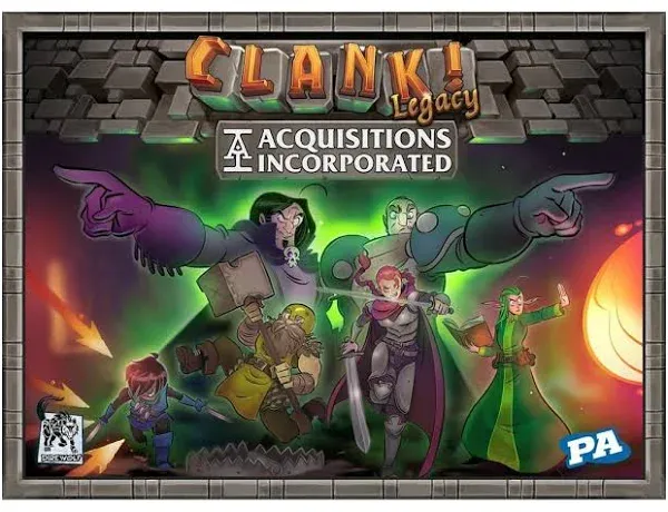 Renegade Clank! Legacy Acquisitions Incorporated Board Game - RGS2037 (READ)