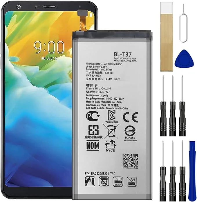 Replacement Battery Bl-t37 LG V40 ThinQ Lm-v405ua Tool