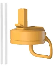 Straw Lid With Flexible Handle