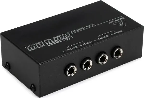 MicroHD HD400 Ultra-Compact 2 Channel Hum Destroyer