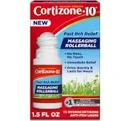 Cortizone-10 Fast Itch Relief Massaging Rollerball (1.5 fl oz)