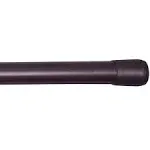 Kenney Kenny Home Spring Tension Rod, Chocolate, 48-75 Inch