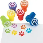 Fun Express 24 Paw Print Stampers