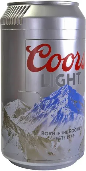 Coors Light 8 Can AC/DC Personal Mini Cooler/Mini Fridge Koolatron