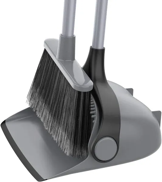 MR.SIGA Broom and Dustpan Set