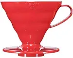 Hario V60 Dripper Size 02. Red Plastic