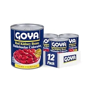 Goya Foods Red Kidney Beans, 29 Ounce (Pack of 12)