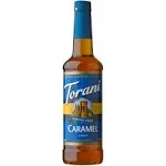 Torani Sugar Free Caramel Syrup for Coffee 25.4 Ounces Coffee Flavoring for Drinks with Fresh Finest Coffee Syrup Pump