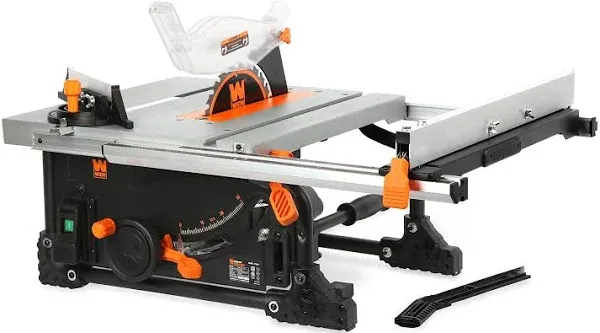 WEN TT0811 11-Amp 8.25-Inch Compact Benchtop Jobsite Table Saw, Black Durable