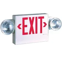 Sure-Lites LPX7 Universal Emergency Exit Light (120/277 Volts AC)