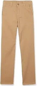 Boys Izod Uniform Flat Front Pants