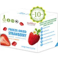 Onetang Freeze-Dried Fruit Strawberry 10 Pack Single-Serve Pack