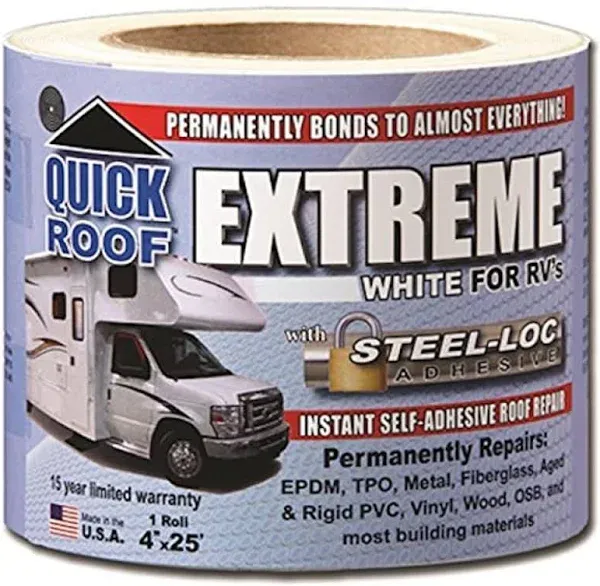 Cofair Quick Roof Extreme White 4" x 25'