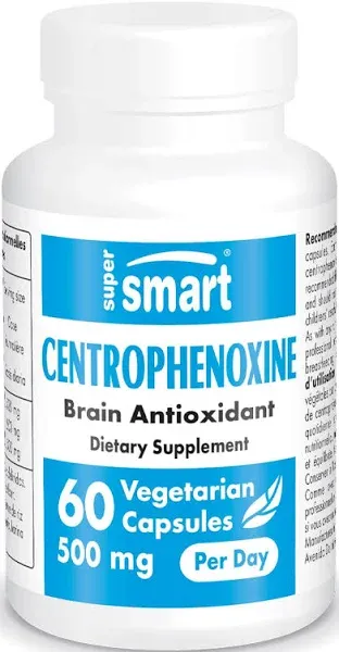 Supersmart Centrophenoxin<wbr/>e 500Mg per Day (DMAE &amp; Pcpa) - Nootropics Supplement |