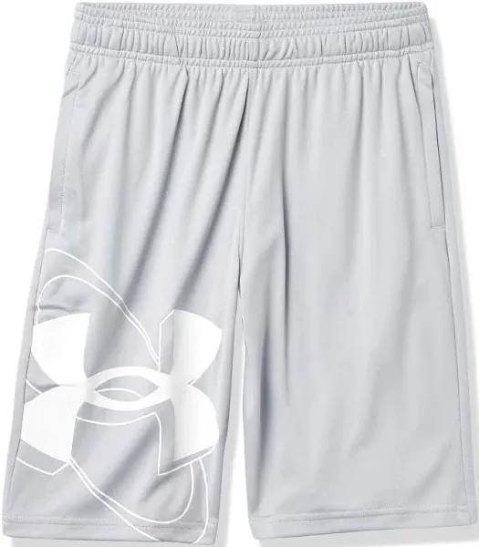 New Under Armour Boys&#039; Prototype 2.0 Shorts Gray Size YXL MSRP:$20