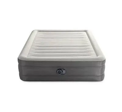 Intex Raised TruAire 18&#034; Queen Air Mattress with Internal 120V Pump