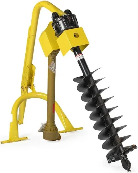 Titan Attachments 30 HP 3 Point Post Hole Digger with 9in Auger Attachment