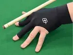 McDermott Billiard Pool Glove - Left Hand Fit for Right Handed Players - Medium