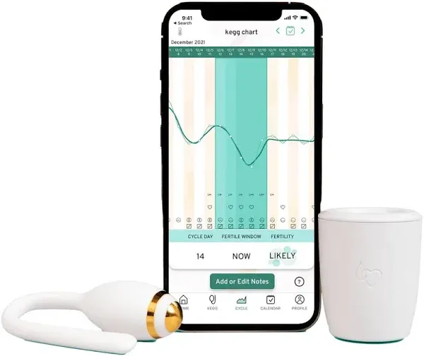 Kegg Fertility Tracker with Free Fertility App