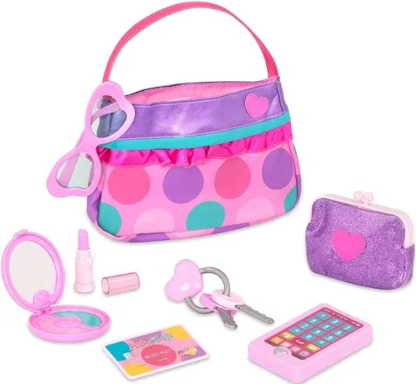 Battat Play Circle Makeup & Beauty Set Dress Up Fashion Accessories