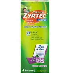 Children's Zyrtec Allergy Syrup