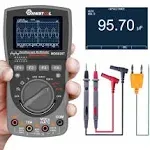 Upgraded MDS8207 Intelligent 2 in 1 Digital 40MHz 200Msps/S Oscilloscope 6000 Counts True RMS Multimeter