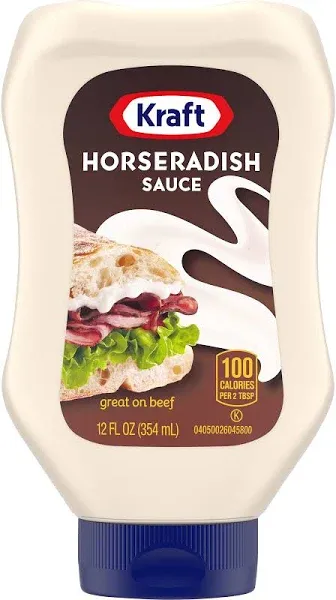 Kraft Creamy Horseradish Sauce - 12 fl oz bottle