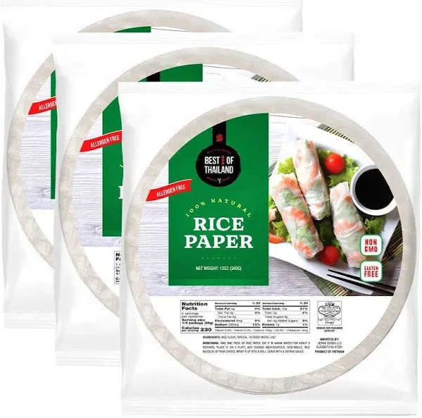 Best of Thailand Rice Paper Wraps