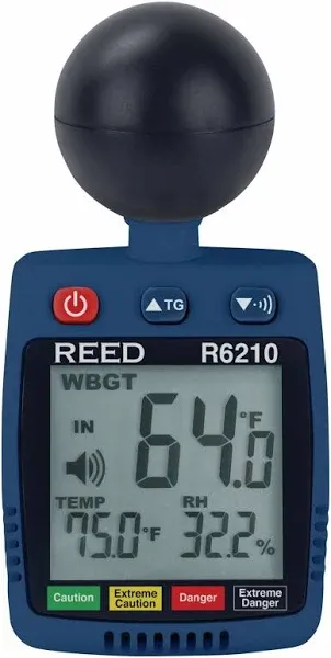 REED Instruments REED R6210 Heat Stress WBGT Meter