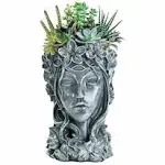 Sungmor Creative Goddess Head Planter Statue