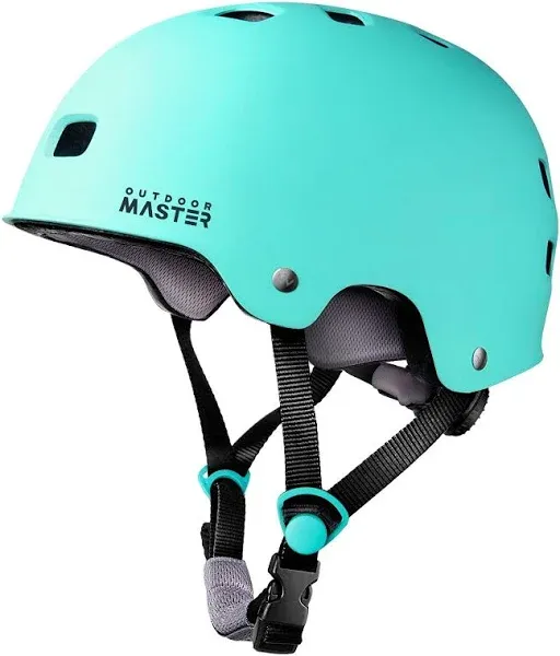 OutdoorMaster Skateboard Cycling Helmet, Mint Green / S