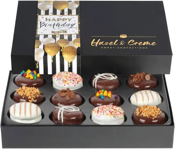 Hazel & Creme Birthday Food Gift Baskets