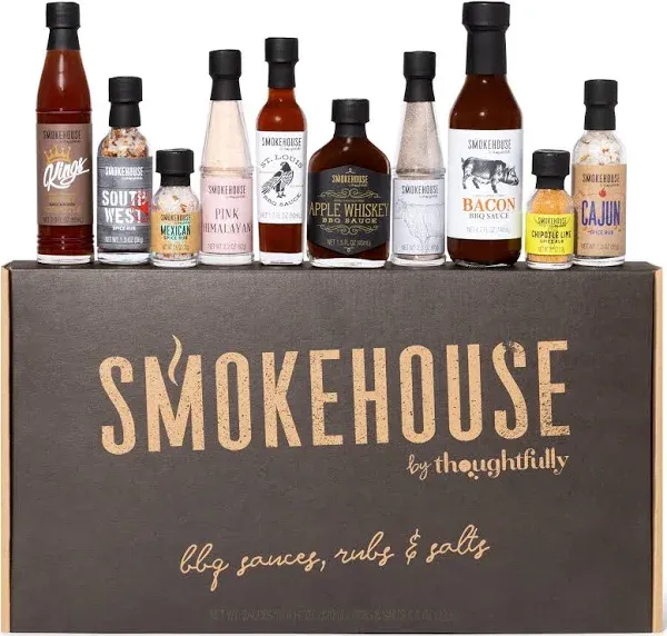 Smokehouse by Thoughtfully, Ultimate BBQ Sampler Set Gift Set - One Size