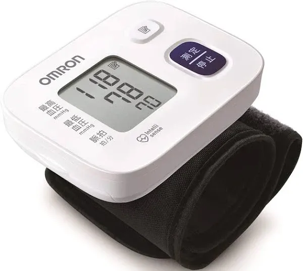 Omron HEM 6161 Fully Automatic Wrist Blood Pressure Monitor with Intellisense-F<wbr/>S