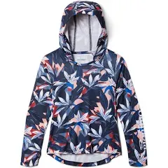 Columbia Girls&#039; PFG Super Tidal Long-Sleeve Hoodie Hidden Paradise