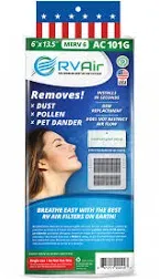 RV Air AC 101G, Coleman RV Air Conditioner OEM Replacement Filter, MERV 6 Rating